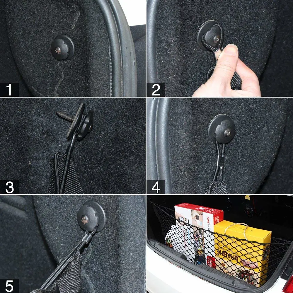 Car Accessory Trunk Mesh Organizer