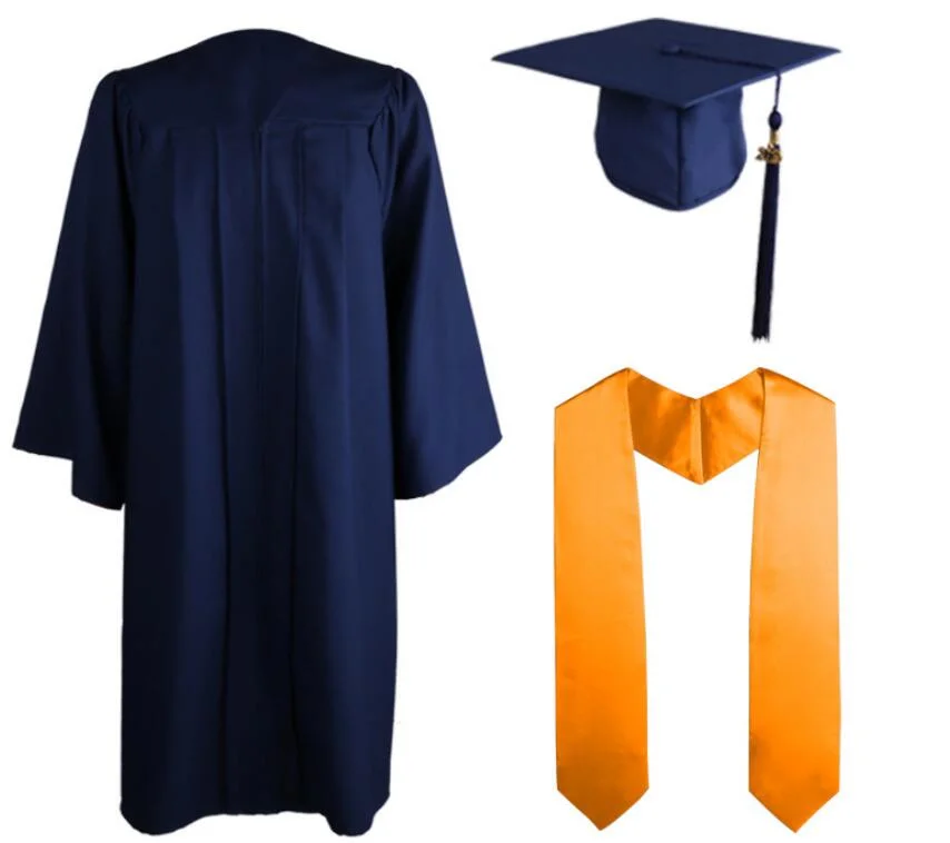 Graduation Adult College Gown Academic Gowns Academic Robe