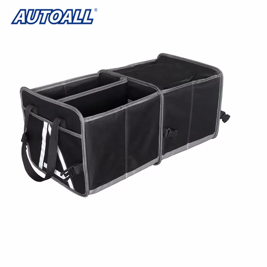 Organizzatore universale personalizzato per borsa di stoccaggio per bagagliaio per auto in poliestere Oxford 600d di colore